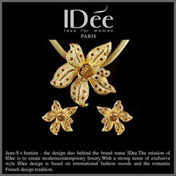 法国IDee首饰套装 尽显贵族气质花型设计套装